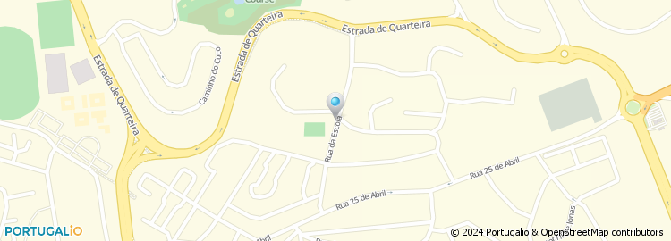 Mapa de Escola Básica D. Francisca de Aragão, Quarteira, Loulé
