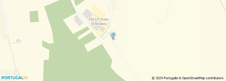 Mapa de Escola Básica D. Pedro Iv, Mindelo, Vila do Conde