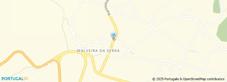 Mapa de Escola Básica da Malveira da Serra, Cascais