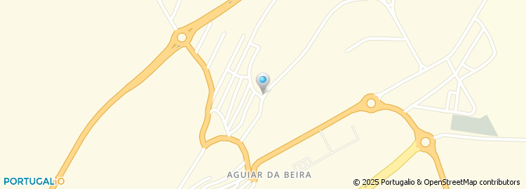 Mapa de Escola Básica de Aguiar da Beira