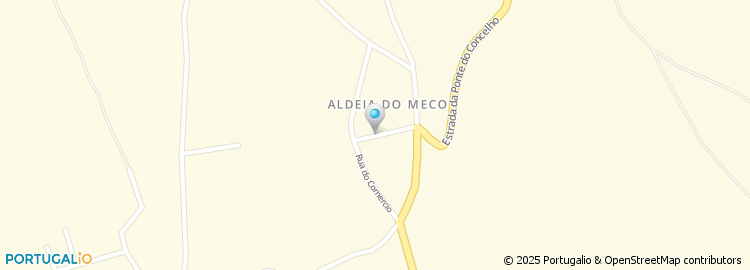 Mapa de Escola Básica de Aldeia do Meco, Sesimbra