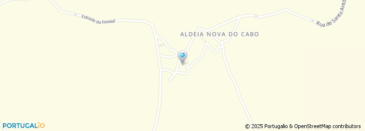 Mapa de Escola Básica de Aldeia Nova do Cabo, Fundão