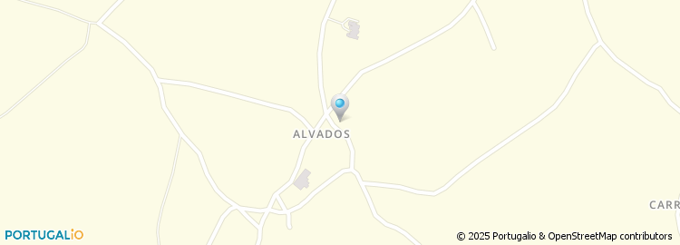 Mapa de Escola Básica de Alvados, Porto de Mós