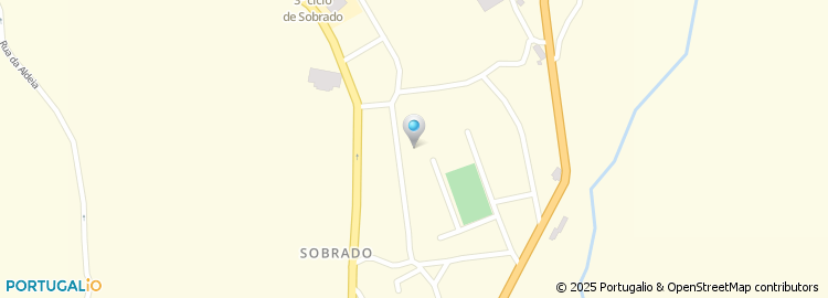 Mapa de Escola Básica de Balsa, Sobrado, Valongo