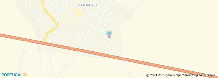 Mapa de Escola Básica de Beringel, Beja