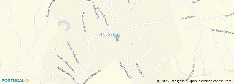 Mapa de Escola Básica de Bicesse, Cascais