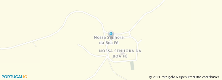 Mapa de Escola Básica de Boa-Fé, Évora