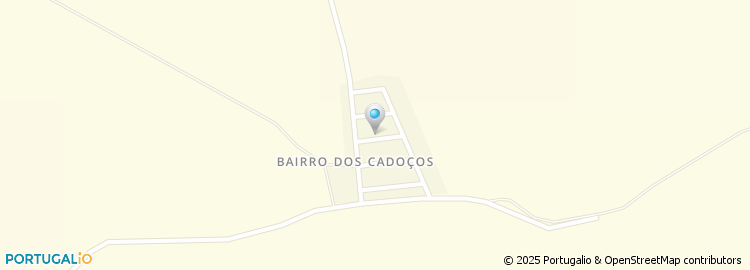 Mapa de Escola Básica de Cadoços, Grândola