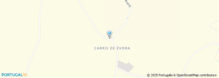 Mapa de Escola Básica de Carris, Alcobaça