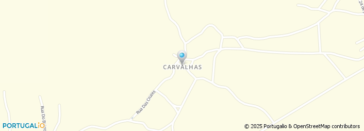 Mapa de Escola Básica de Carvalhas, Castro Daire