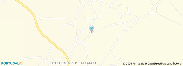 Mapa de Escola Básica de Casalinhos de Alfaiata, Torres Vedras