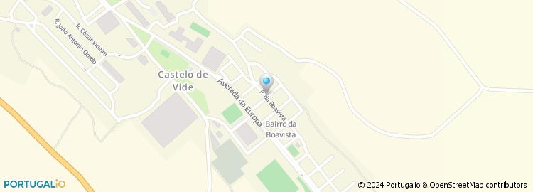 Mapa de Escola Básica de Castelo de Vide