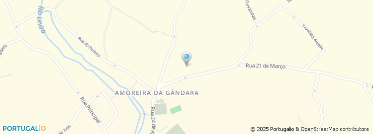 Mapa de Escola Básica de Chãozinho, Anadia