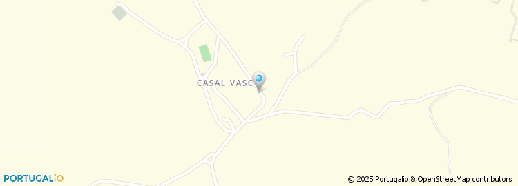 Mapa de Escola Básica de Chãs, Leiria