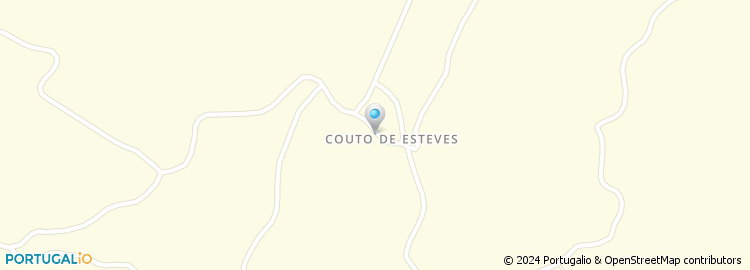 Mapa de Escola Básica de Couto de Esteves, Sever do Vouga