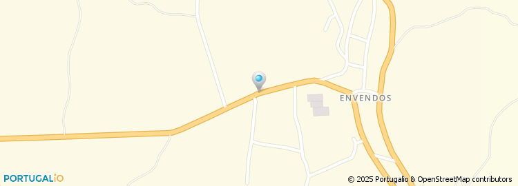 Mapa de Escola Básica de Envendos, Mação