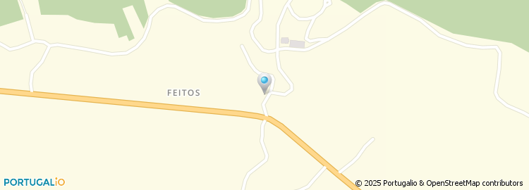 Mapa de Escola Básica de Feitos, Barcelos
