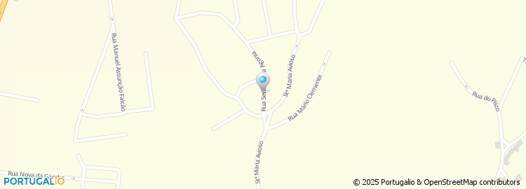 Mapa de Escola Básica de Ferreiró, Maia