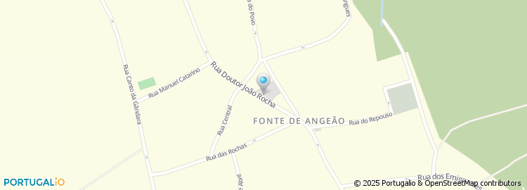 Mapa de Escola Básica de Fonte de Angeão, Vagos