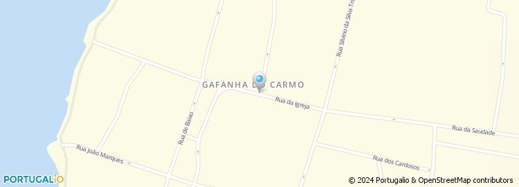 Mapa de Escola Básica de Gafanha do Carmo, Ílhavo