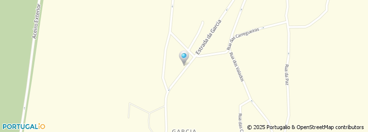 Mapa de Escola Básica de Garcia, Marinha Grande