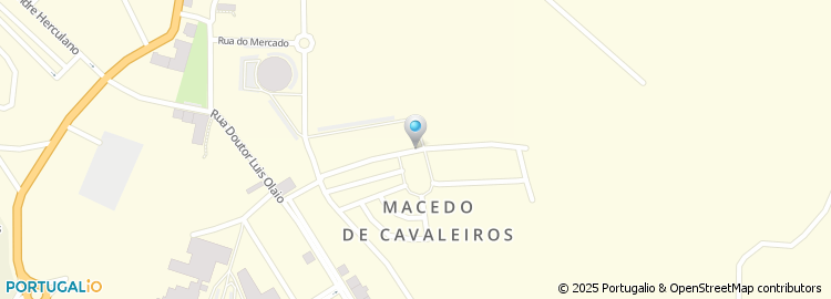 Mapa de Escola Básica de Macedo de Cavaleiros