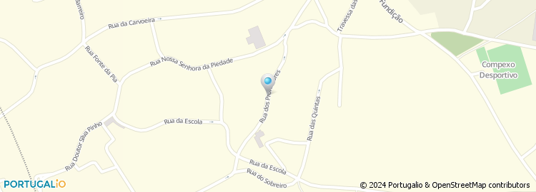 Mapa de Escola Básica de Macinhata do Vouga, Águeda