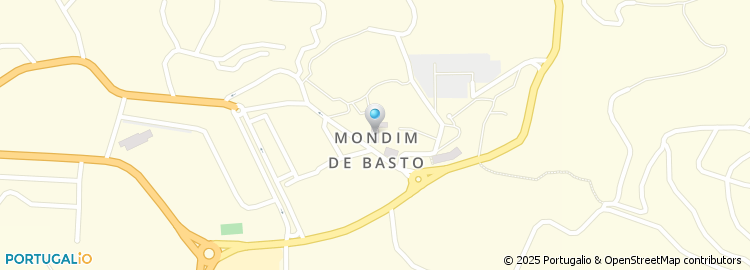 Mapa de Escola Básica de Mondim de Basto Oeste