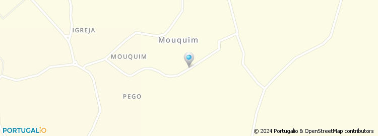 Mapa de Escola Básica de Mouquim, Vila Nova de Famalicão
