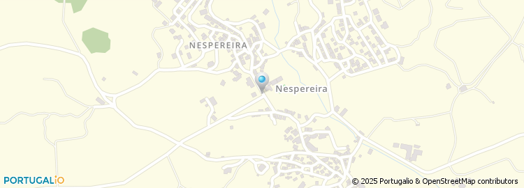 Mapa de Escola Básica de Nespereira, Gouveia