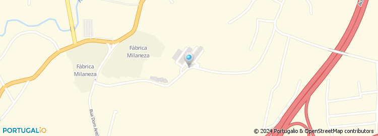 Mapa de Escola Básica de Parada, Pedrouços, Maia