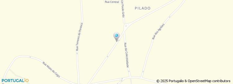 Mapa de Escola Básica de Pilado, Marinha Grande