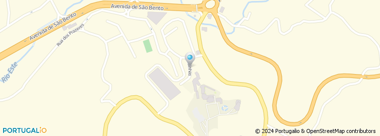 Mapa de Escola Básica de Pinheiro, Felgueiras