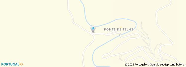 Mapa de Escola Básica de Ponte de Telhe, Arouca