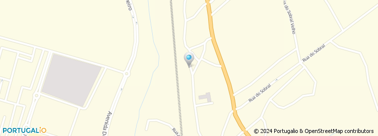 Mapa de Escola Básica de Ponte Nova, Ovar