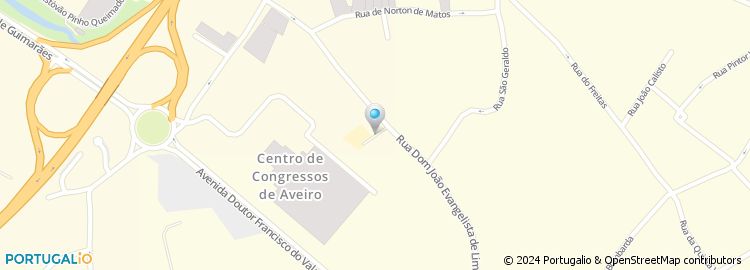 Mapa de Escola Básica de Presa, Santa Joana, Aveiro