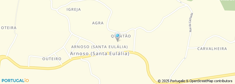 Mapa de Escola Básica de Quintão, Vila Nova de Famalicão