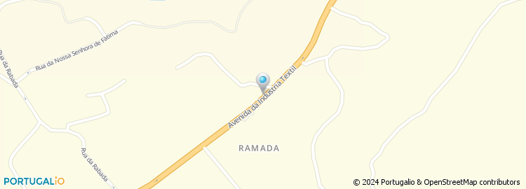 Mapa de Escola Básica de Ramada, Lajinhas, Santo Tirso