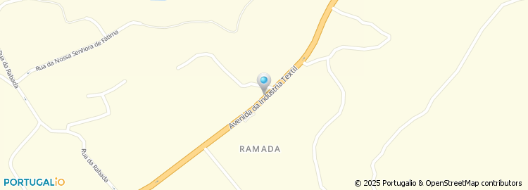 Mapa de Escola Básica de Ramada, Lajinhas, Santo Tirso