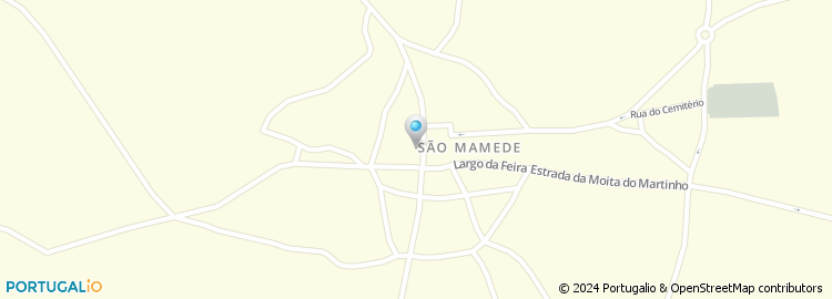 Mapa de Escola Básica de São Mamede, Batalha