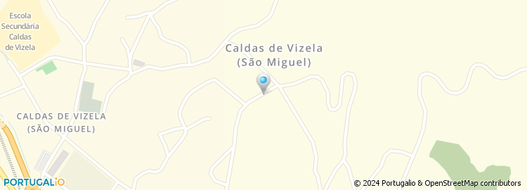 Mapa de Escola Básica de São Miguel, Vizela