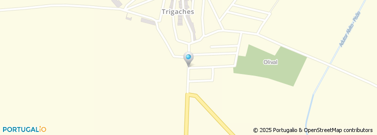 Mapa de Escola Básica de Trigaches, Beja