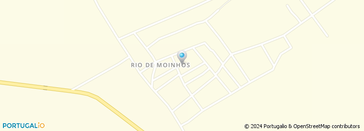 Mapa de Escola Basica do 1.º Ciclo com Jardim de Infancia de Rio de Moinhos