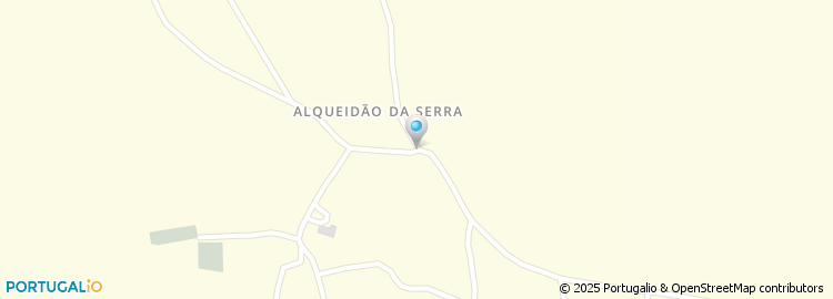 Mapa de Escola Basica do 1.º Ciclo de Alqueidão da Serra