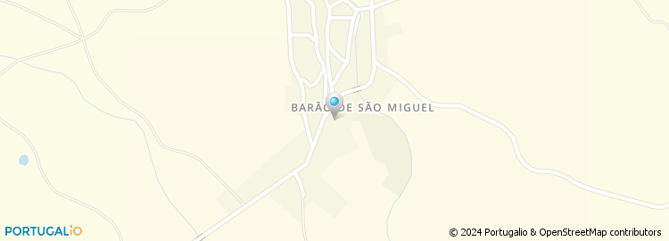 Mapa de Escola Basica do 1.º Ciclo de Barão de S. Miguel