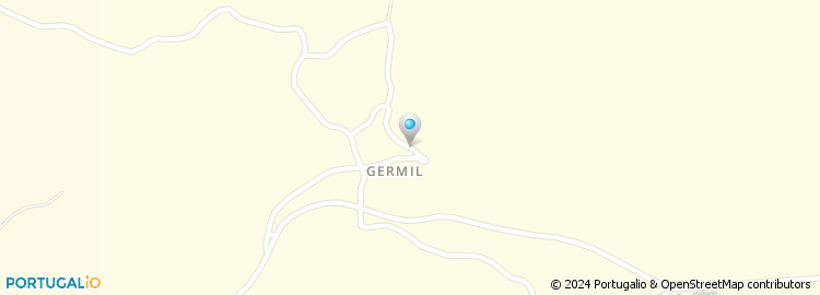 Mapa de Escola Basica do 1.º Ciclo de Germil
