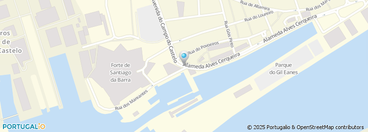 Mapa de Escola Basica do 1.º Ciclo de Montaria