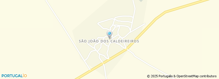 Mapa de Escola Basica do 1.º Ciclo de S. João dos Caldeireiros