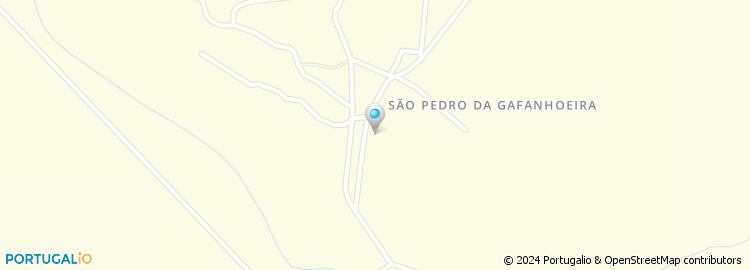 Mapa de Escola Basica do 1.º Ciclo de S. Pedro da Gafanhoeira