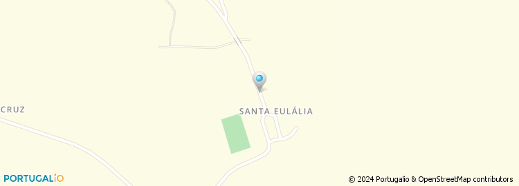 Mapa de Escola Basica do 1.º Ciclo de Stª Eulalia
